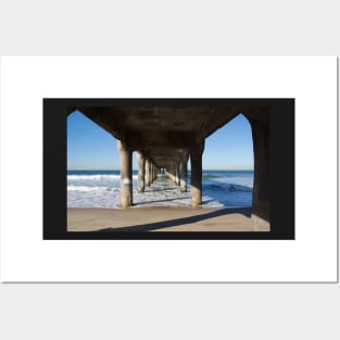 Under the pier. Posters and Art